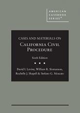 Cases and Materials on California Civil Procedure 6th