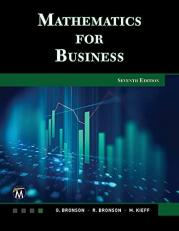 Mathematics for Business 7th