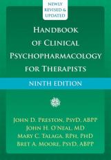 Handbook Of Clinical Psychopharmacology For Therapists 9th