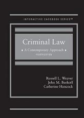 Criminal Law : A Contemporary Approach 4th