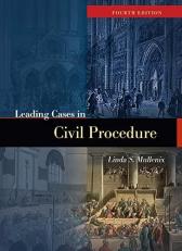 Leading Cases in Civil Procedure 4th