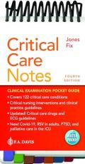 Critical Care Notes : Clinical Pocket Guide 4th