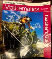 i-Ready Classroom Mathematics, Grade 8, Volume 1, Unit 1-4: TN Teacher's Guide (2024 Copyright)