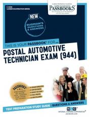 Postal Automotive Technician Exam (944) (C-4606) : Passbooks Study Guide 