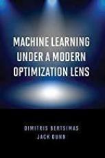 Machine Learning under a Modern Optimization Lens 19th