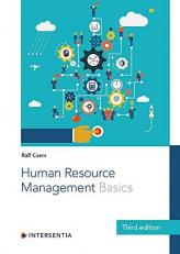 Human Resource Management: Basics (third Edition)