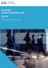 Essential English Business Law (Essentials) 