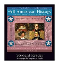 All American History Vol. 1 Student Reader With Digital Companion Guide 