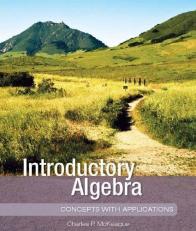 Introductory Algebra : Concepts with Applications 