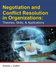 NEGOTIATIONS & CONFLICT RESOLUTION: Theories, Skills, & Applications (PB-B/W) 