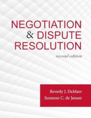 Negotiation and Dispute Resolution 2nd