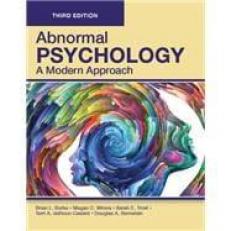 ABNORMAL PSYCHOLOGY, Third Edition (Paperback-4C)