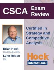 HOCK Certified in Strategy and Competitive Analysis (CSCA) Exam Review Textbook 