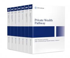 2025 CFA Program Curriculum Level III Private Wealth Pathway Box Set 