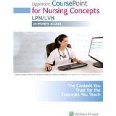 Lippincott CoursePoint for Nursing Concepts Standard V4 