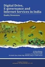 Digital Drive, e-Governance and Internet Services in India : Quality Dimensions 