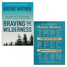 Brené Brown Collection 2 Books Set (Braving the Wilderness, The Gifts of Imperfection [Hardcover])