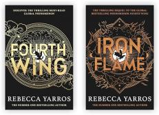 Empyrean Series Collection 2 Books Set By Rebecca Yarros (Fourth Wing, Iron Flame)