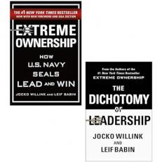 The Dichotomy of Leadership, Extreme Ownership By Jocko Willink & Leif Babin 2 Books Collection Set