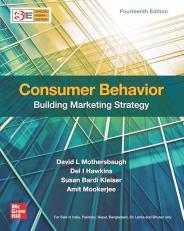 Consumer Behavior : Building Marketing Strategy | 14th Edition