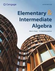 Elementary and Intermediate Algebra 6th