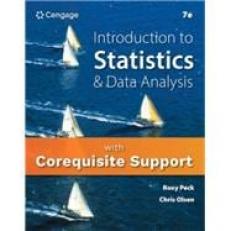 WebAssign with Corequisite Support for Peck/Short/Olsen's Introduction to Statistics and Data Analysis, Single-Term Instant Access 7th