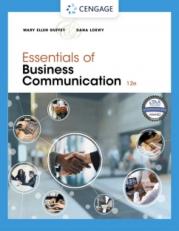 MindTap for Guffey/Loewy's Essentials of Business Communication, 2 terms Instant Access