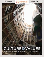 Culture and Values: A Survey of the Humanities, Volume I 9th