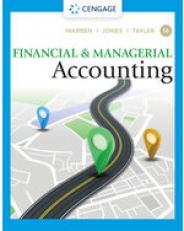 Financial & Managerial Accounting 16th