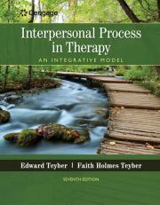 Interpersonal Process in Therapy: An Integrative Model 7th