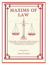 Maxims of Law: -an English Version- 