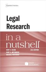 Legal Research in a Nutshell 15th