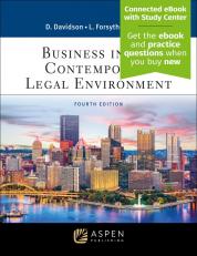 Business in the Contemporary Legal Environment 4th